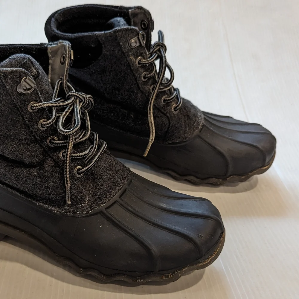 SPERRY Men's Avenue water resistant thinsulate wool blend lace-up duck boots